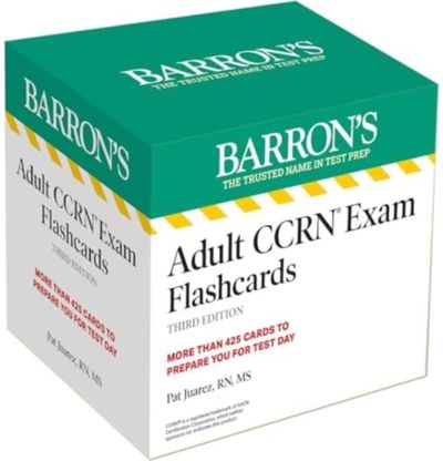 Adult CCRN Exam Flashcards, Third Edition: Up-to-Date Review and Practice + Sorting Ring for Custom Study