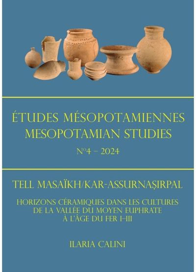 Etudes Mesopotamiennes - Mesopotamian Studies N4 - 2024