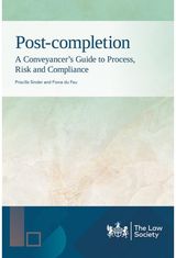 Post-completion A Conveyancer's