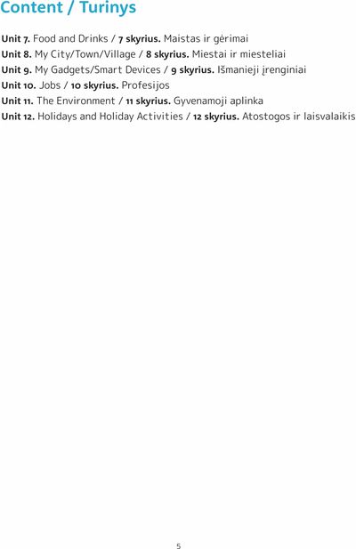 ANGLŲ KALBOS MOKYMOSI NUOTYKIS Pratybų sąsiuvinis 5–6 klasių mokiniams