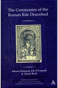 Ceremonies of the Roman Rite Described
