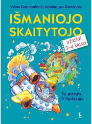 IŠMANIOJO SKAITYTOJO UŽRAŠAI III-IV klasės mokiniams Su plakatu ir lipdukais!