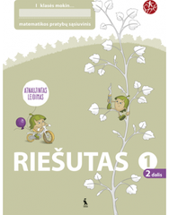 Riešutas. Pratybų sąsiuvinis 1 klasei, 2 dalis (atnaujintav 2012). Serija ŠOK