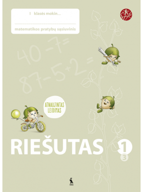Jolanta Žvirblienė, Salomėja Žeknienė - Riešutas. Pratybų sąsiuvinis 1 klasei, 3 dalis (atnaujinta 2012). Serija ŠOK - 000000000003135667