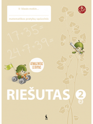 Riešutas. Pratybų sąsiuvinis 2 klasei, 2 dalis . Serija ŠOK