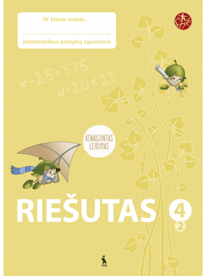 Jolanta Žvirblienė - Riešutas. Pratybų sąsiuvinis 4 klasei, 2 dalis (atnaujinta). Serija ŠOK - 000000000003135675