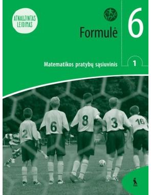 Irma Gecevičiūtė, Regina Radavičienė, Asta Rudienė - Formulė. 1-asis matematikos pratybų sąsiuvinis 6 klasei, serija Šok (atnaujintas leidimas) - 000000000003135691