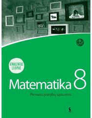 Matematika. 1-asis matematikos pratybų sąsiuvinis 8 klasei, serija Šok (atnaujintas leidimas)