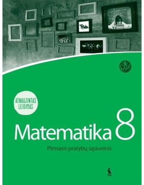 Daiva Balevičienė - Matematika. 1-asis matematikos pratybų sąsiuvinis 8 klasei, serija Šok (atnaujintas leidimas) - 000000000003135695