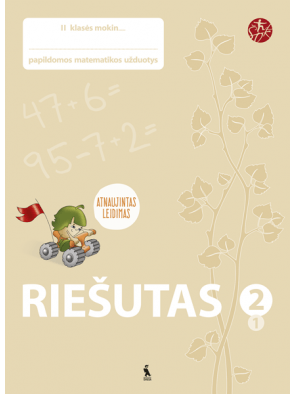 Jolanta Žvirblienė, Salomėja Žeknienė - Riešutas. Papildomos užduotys 2 klasei, 1 dalis (atnaujinta). Serija ŠOK - 000000000003135791