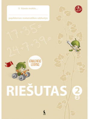 Jolanta Žvirblienė, Salomėja Žeknienė - Riešutas. Papildomos užduotys 2 klasei, 2 dalis (atnaujinta). Serija ŠOK - 000000000003135792