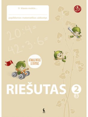 Jolanta Žvirblienė, Salomėja Žeknienė - Riešutas. Papildomos užduotys 2 klasei, 3 dalis (atnaujinta). Serija ŠOK - 000000000003135793