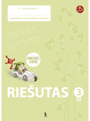 Jolanta Žvirblienė, Salomėja Žeknienė - Riešutas. Papildomos užduotys 3 klasei, 1 dalis (atnaujinta). Serija ŠOK - 000000000003135794