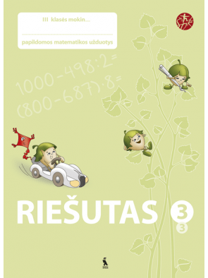 Jolanta Žvirblienė, Salomėja Žeknienė - Riešutas. Papildomos užduotys 3 klasei, 3 dalis (atnaujinta). Serija ŠOK - 000000000003135796
