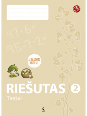 Jolanta Žvirblienė, Jolanta Vengalienė, Salomėja Žeknienė - Riešutas. Testai 2 klasei (atnaujinta). Serija ŠOK - 000000000003135814