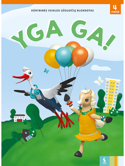 Ramunė Burškaitienė - YGA GA kūrybinės veiklos užduočių bloknotas - 000000000003136240