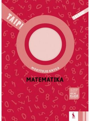 Rita Rimšelienė, Ada Kavaliauskienė - Matematika. Mokytojo knyga 1 klasei. Serija TAIP! - 000000000003136272
