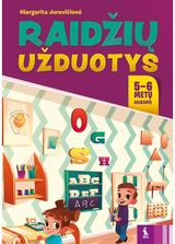 Margarita Jurevičienė - Raidžių užduotys 5-6 metų vaikams - 000000000003136427