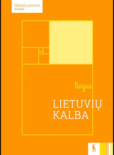 Onutė Baumilienė, Ingrida Visockienė, Audronė Janickienė - Lietuvių kalba. Užduočių sąsiuvinis 9 klasei, serija Lingua - 000000000003136499