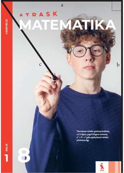 Viktorija Sičiūnienė, Algirdas Ališauskas, Odeta Janušaitienė, Laima Daukšytė-Koncevičienė - Matematika. Vadovėlis 8 klasei, 1 dalis, serija Atrask - 000000000003136571