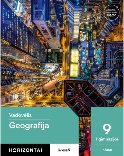 Geografija. Vadovėlis 9 (I gimnazijos) klasė, serija Horizontai