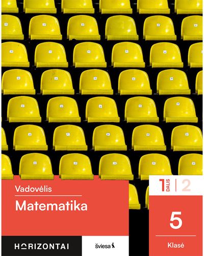 Matematika. Vadovėlis 5 klasei, 1 dalis, serija Horizontai