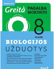 Biologijos užduotys 8 klasei, serija Greita pagalba mokiniui!