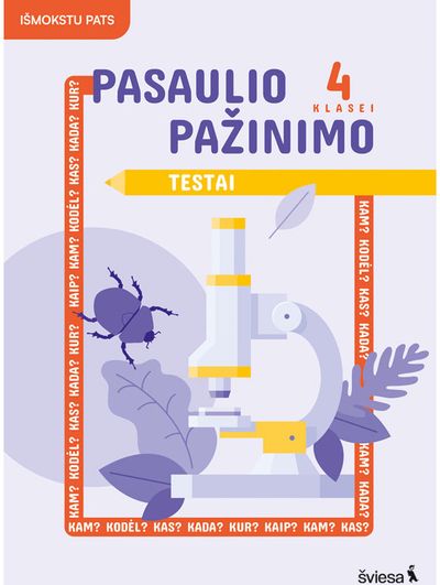 Jurgita Blažienė, Andželika Padarauskienė - Pasaulio pažinimo testai 4 klasei - 000000000003136801