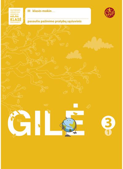 Ligita Kukanauzienė, Aušra Tupikė, Edita Minkuvienė - Gilė. Pratybų sąsiuvinis 3 klasei, 1 dalis (serija „ŠOK“) - 000000000003136942