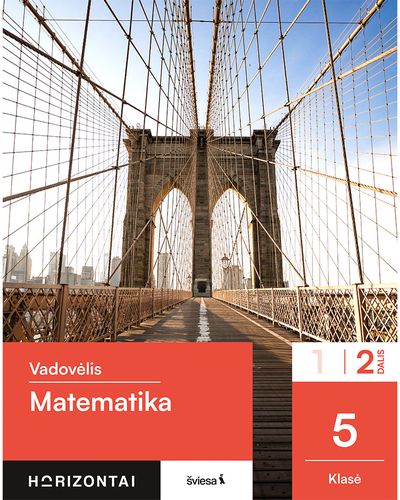 Matematika. Vadovėlis 5 klasei, 2 dalis, serija Horizontai