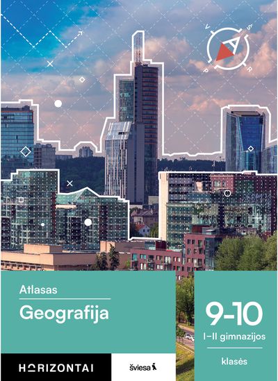 Geografija. Atlasas 9-10 klasei, serija Horizontai