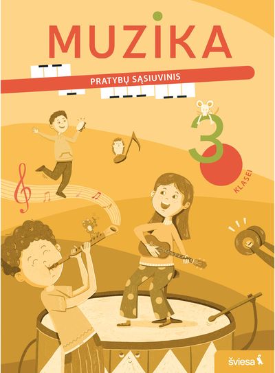 Muzika. Pratybų sąsiuvinis 3 klasei