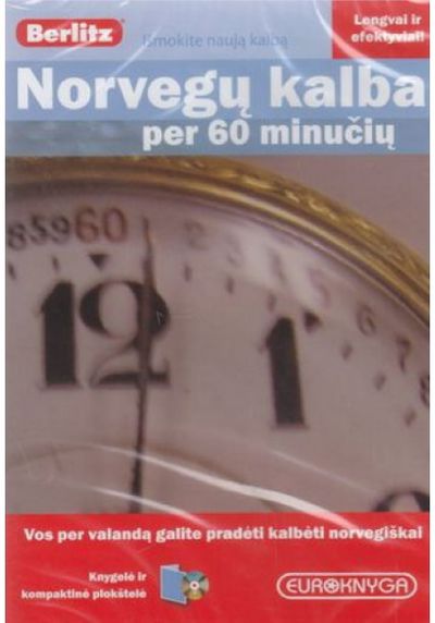 Norvegų kalba per 60 minučių Audio CD