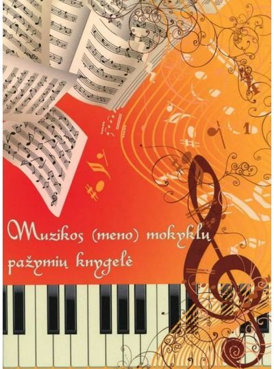 Muzikos (meno) mokyklų pažymių knygelė
