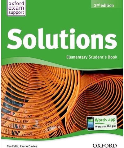 Solutions 2Edition Elementary Student's Book
