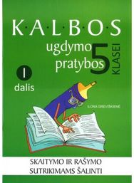 Kalbos ugdymo pratybos 5 klasei I dalis