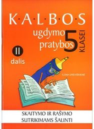 Kalbos ugdymo pratybos 5 klasei II dalis