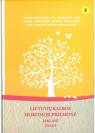 Tatjana Borisevičienė - Lietuvių kalbos mokomoji priemonė 10 klasė II dalis - 000000000004142213