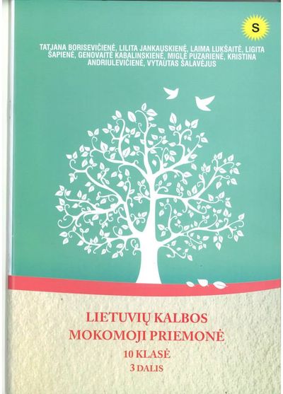 Tatjana Borisevičienė - Lietuvių kalbos mokomoji priemonė 10 klasė III dalis - 000000000004142214