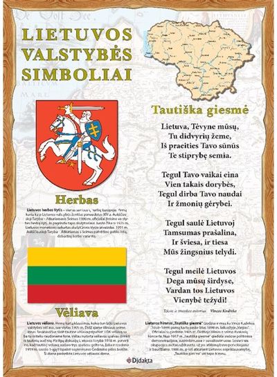 - Lietuvos valstybės simboliai - 000000000004142256