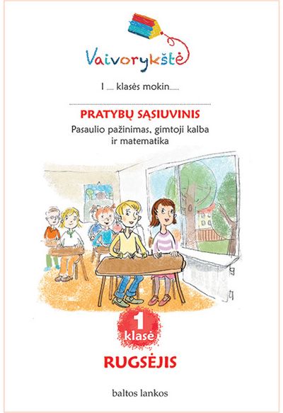 - Vaivorykštė 1 kl. Pratybos. Rugsėjis - 000000000004142527