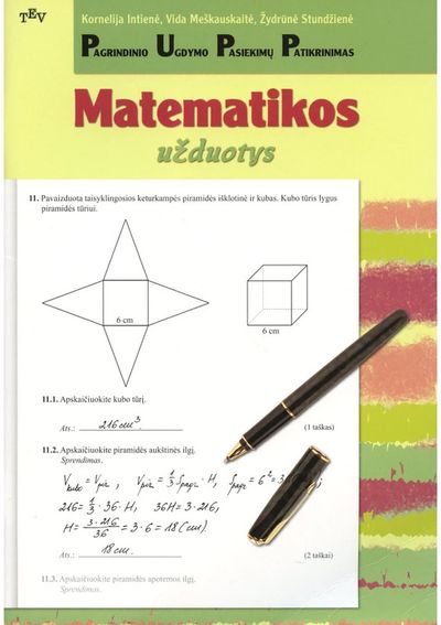 Vida Meškauskaitė, Kornelija Intienė, Žydrūnė Stundžienė - Pagrindinio ugdymo pasiekimų patikrinimas. Matematikos užduotys - 000000000004142644
