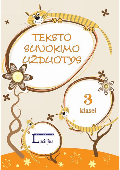 Reda Jaseliūnienė - Teksto suvokimo užduotys 3 klasei - 000000000004142777