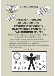 Pasitreniruokime ir pasirenkime pagrindinio ugdymo matematikos pasiekimų pasiekimų patikrinimui (PUPP)