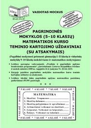 Pagrindinės mokyklos (5-10 klasių) matematikos kurso teminio kartojimo uždavinia i (su atsakymais)