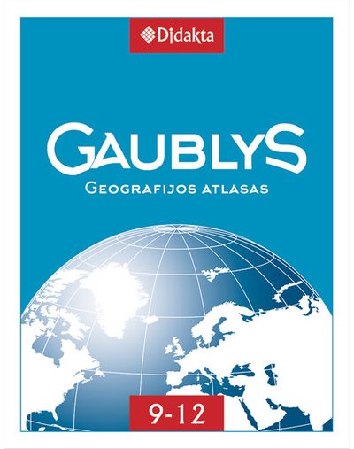- Gaublys. Geografijos atlasas 9-12 klasėms / kieti viršeliai - 000000000004143021