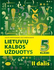 Lietuvių kalbos užduotys 5 klasei 2 dalis