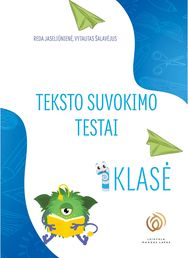 Teksto suvokimo testai. 1 klasė