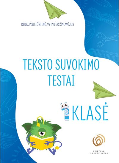 Teksto suvokimo testai. 1 klasė