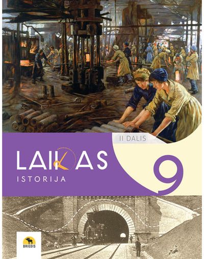 Laikas 9. Istorijos vadovėlis 9 kl., II d. 2022 m. BUP